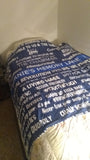 'Bernie's Memory Lane' Blanket