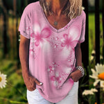 TIE-DYE Tees - Short Sleeve V-Neck 2XL- 5XL