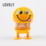 Smiley Face Car Dashboard Ornaments