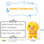 Smiley Face Car Dashboard Ornaments
