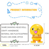 Smiley Face Car Dashboard Ornaments