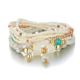 Bohemian Style Multi-Layer Beaded Bracelet