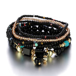 Bohemian Style Multi-Layer Beaded Bracelet