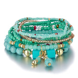 Bohemian Style Multi-Layer Beaded Bracelet