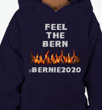 Bernie Hooded Sweatshirt - Navy Blue