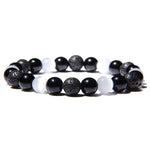 Tiger Eye Beads Charm Bracelet