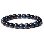 Tiger Eye Beads Charm Bracelet