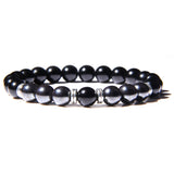 Tiger Eye Beads Charm Bracelet