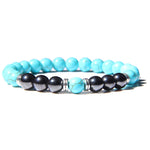 Tiger Eye Beads Charm Bracelet