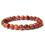 Tiger Eye Beads Charm Bracelet