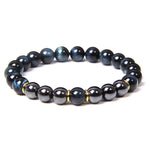 Tiger Eye Beads Charm Bracelet