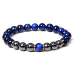 Tiger Eye Beads Charm Bracelet