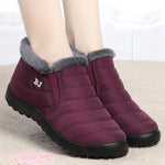 Women's Winter Boots - Anti-Skid, Waterproof, Warm Inside