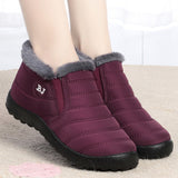 Women's Winter Boots - Anti-Skid, Waterproof, Warm Inside