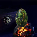 Lava Dinosaur Egg Sculpture