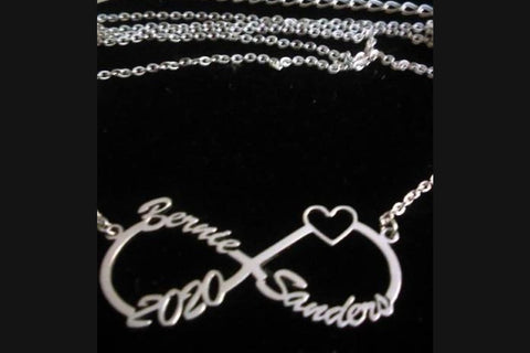 BERNIE NECKLACE - Infinity Personalized Name Necklace (Upto 4 names)