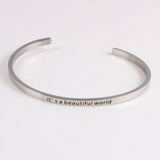 Bangles Engraved - Inspirational Quotes