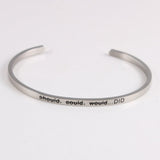 Bangles Engraved - Inspirational Quotes