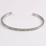 Bangles Engraved - Inspirational Quotes