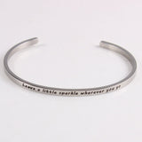 Bangles Engraved - Inspirational Quotes