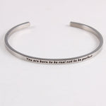 Bangles Engraved - Inspirational Quotes