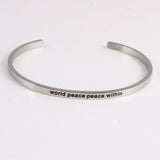 Bangles Engraved - Inspirational Quotes