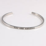 Bangles Engraved - Inspirational Quotes