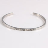 Bangles Engraved - Inspirational Quotes