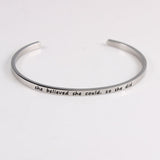 Bangles Engraved - Inspirational Quotes