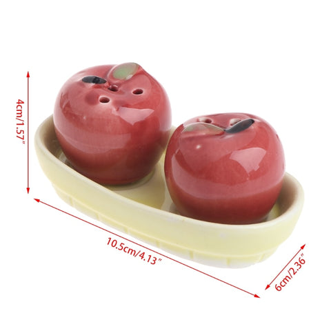 Apple Salt & Pepper Shakers  SOLD OUT