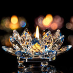 Tea Light Candle Holder - Crystal Glass / SOLD OUT