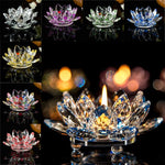Tea Light Candle Holder - Crystal Glass / SOLD OUT