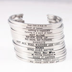 Bangles Engraved - Inspirational Quotes