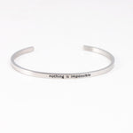 Bangles Engraved - Inspirational Quotes