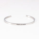 Bangles Engraved - Inspirational Quotes