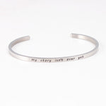 Bangles Engraved - Inspirational Quotes