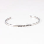 Bangles Engraved - Inspirational Quotes