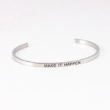 Bangles Engraved - Inspirational Quotes