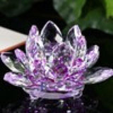 Lotus Crystal Glass Candle Holder / SOLD OUT
