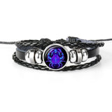 Zodiac Bracelet - Glass Cabochon  N/A