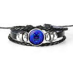 Zodiac Bracelet - Glass Cabochon  N/A