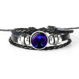 Zodiac Bracelet - Glass Cabochon  N/A