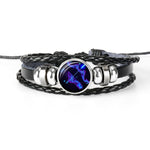 Zodiac Bracelet - Glass Cabochon  N/A