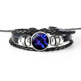 Zodiac Bracelet - Glass Cabochon  N/A