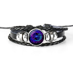 Zodiac Bracelet - Glass Cabochon  N/A