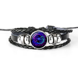 Zodiac Bracelet - Glass Cabochon  N/A
