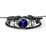 Zodiac Bracelet - Glass Cabochon  N/A