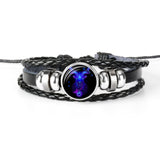 Zodiac Bracelet - Glass Cabochon  N/A