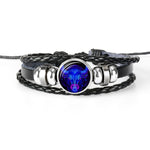 Zodiac Bracelet - Glass Cabochon  N/A