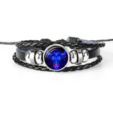 Zodiac Bracelet - Glass Cabochon  N/A